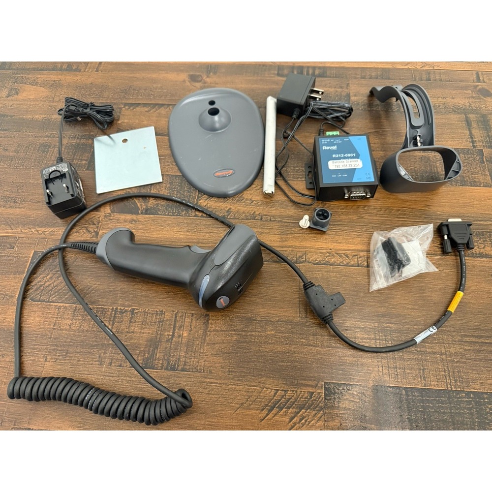GENUINE Honeywell 1900GSR-2 Barcode Scanner Xenon 1900 And Accessories
